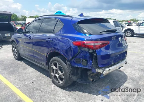 2022 Alfa Romeo Stelvio Sprint Rwd z USA, uszkodzony, nr VIN ZASPAJANXN7D37650